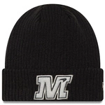 McLaren F1 New Era Puff Patch Cuff Knit Beanie Hat - Black