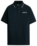 Red Bull Racing Men's Printed Logo Pique Polo Shirt - Dulwich Blue