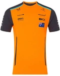 McLaren F1 Team 2024 Men's Oscar Piastri T-Shirt Driver - Papaya