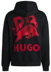 Visa Cash App RB F1 Team Men's Spray Logo Hoodie by HUGO