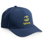 Ayrton Senna F1 Leisure Baseball Hat - Navy