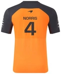 McLaren F1 2025 Men's Lando Norris T-Shirt - Papaya