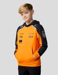 McLaren F1 2025 Kid's Team Hooded Sweat - Papaya