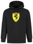 Scuderia Ferrari F1 Men's Large Shield Hoodie - Black