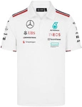 Mercedes AMG Petronas F1 Men's 2024 Team Polo Shirt - White