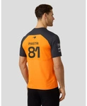 McLaren F1 2025 Men's Oscar Piastri T-Shirt - Papaya
