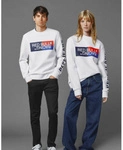 Red Bull Racing x Pepe Jeans - Men's Color Block Logo Sweatshirt - White