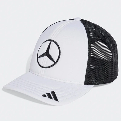 Mercedes AMG Petronas F1 adidas 2025 Star Trucker Cap - White