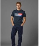 Red Bull Racing x Pepe Jeans - Men's Color Block Logo T-shirt - Dulwich Blue