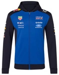 Red Bull Racing F1 Men's 2026 Team Full Zip Hoodie - Blue