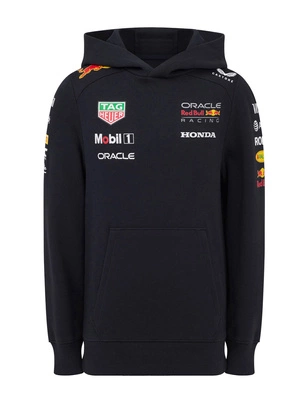 Red Bull Racing F1 Kid's 2025 Pullover Hoodie - Navy