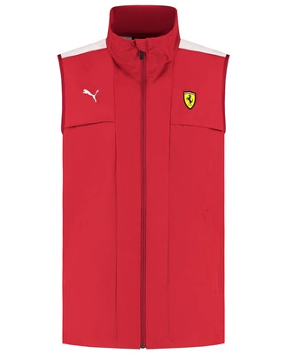 Scuderia Ferrari F1 Men's Vest - Dark Cherry