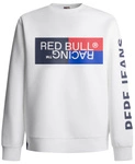 Red Bull Racing x Pepe Jeans - Men's Color Block Logo Sweatshirt - White
