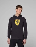 Scuderia Ferrari F1 Men's Large Shield Hoodie - Black