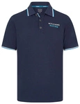 Williams Racing F1 Men's Core Logo Polo Shirt - Navy