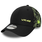 Valentino Rossi New Era VR46 Poly Print Baseball Cap - Black