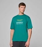 Aston Martin F1 Men's Large Logo T-Shirt - Green