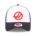 MoneyGram Haas F1 Team New Era 9Forty Team Trucker Hat - White/Black