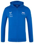 Alpine F1 Men's 2025 Team Full Zip Hoodie - Blue