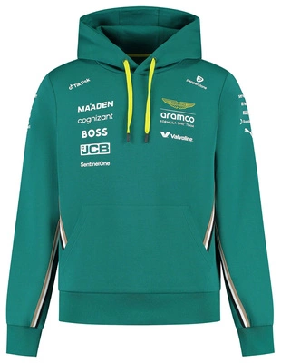 Aston Martin F1 Men's 2025 Team Hoodie - Green