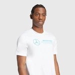 Mercedes AMG Petronas F1 adidas Men's Graphic DNA T-Shirt - White