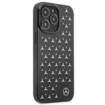 Mercedes-Benz Hard Case Silver Stars Pattern iPhone 13 Pro Case