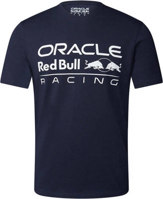 Red Bull Racing F1 Men's Large Logo T-Shirt - Night Sky