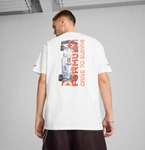PUMA F1 Men's Graphic Drive to Survive T-shirt - White