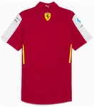 Ferrari AF Corse Hypercar Le Mans 2025 Men's Polo - Dark Cherry