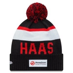 Haas F1 Team New Era Knit Beanie Hat - Black