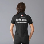 Mercedes AMG Petronas F1 Women's 2024 Team Polo Shirt - Black