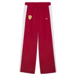 Scuderia Ferrari F1 Men's 2025 Driver's T7 Oversized Pants - Dark Cherry