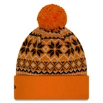 McLaren F1 New Era Xmas Cuff Bobble Beanie - Papaya
