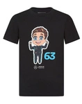Mercedes AMG Petronas F1 Team Kids George Russell Caricature T-shirt