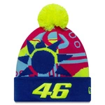 Valentino Rossi New Era VR46 Cuff Knit Beanie Hat - Multicolor