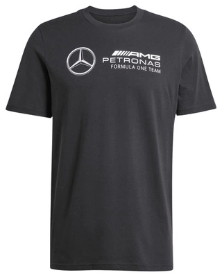 Mercedes AMG Petronas F1 adidas Men's Graphic DNA T-Shirt - Black