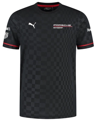 Porsche Motorsport Men's 2025 Team T-shirt - Black