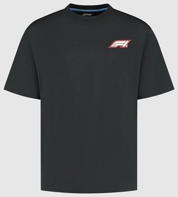 Formula 1 Men's F1 Heritage LogoT-shirt - Black