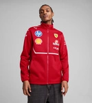 Scuderia Ferrari F1 Men's 2025 Team Softshell Jacket - Dark Cherry