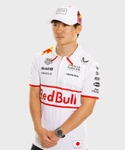 Red Bull Racing F1 Men's 2025 Japan GP Team Polo Shirt - White