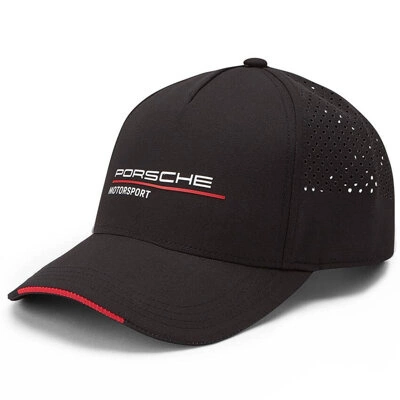 Porsche Motorsport Logo Baseball Cap - Black