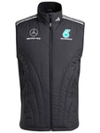 Mercedes AMG Petronas F1 adidas 2025 Men's Team Gilet - Black