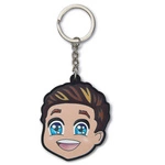 Mercedes AMG Petronas F1 George Russell Caricature Keyring