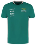 Aston Martin F1 Men's 2025 Team T-Shirt - Green