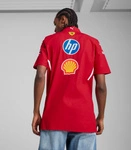 Scuderia Ferrari F1 Men's 2025 Team Short Sleeve Shirt - Dark Cherry