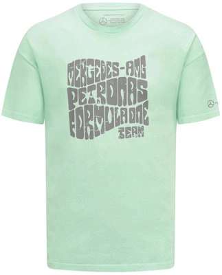 Mercedes AMG F1 Retro Mint T-Shirt