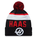 Haas F1 Team New Era Knit Beanie Hat - Black