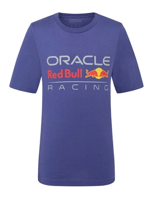 Red Bull Racing F1 Kid's Core Logo T-Shirt - Skipper Blue