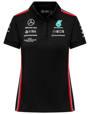 Mercedes AMG F1 2023 women's polo shirt