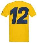 Ayrton Senna Hashtag T-Shirt - Yellow